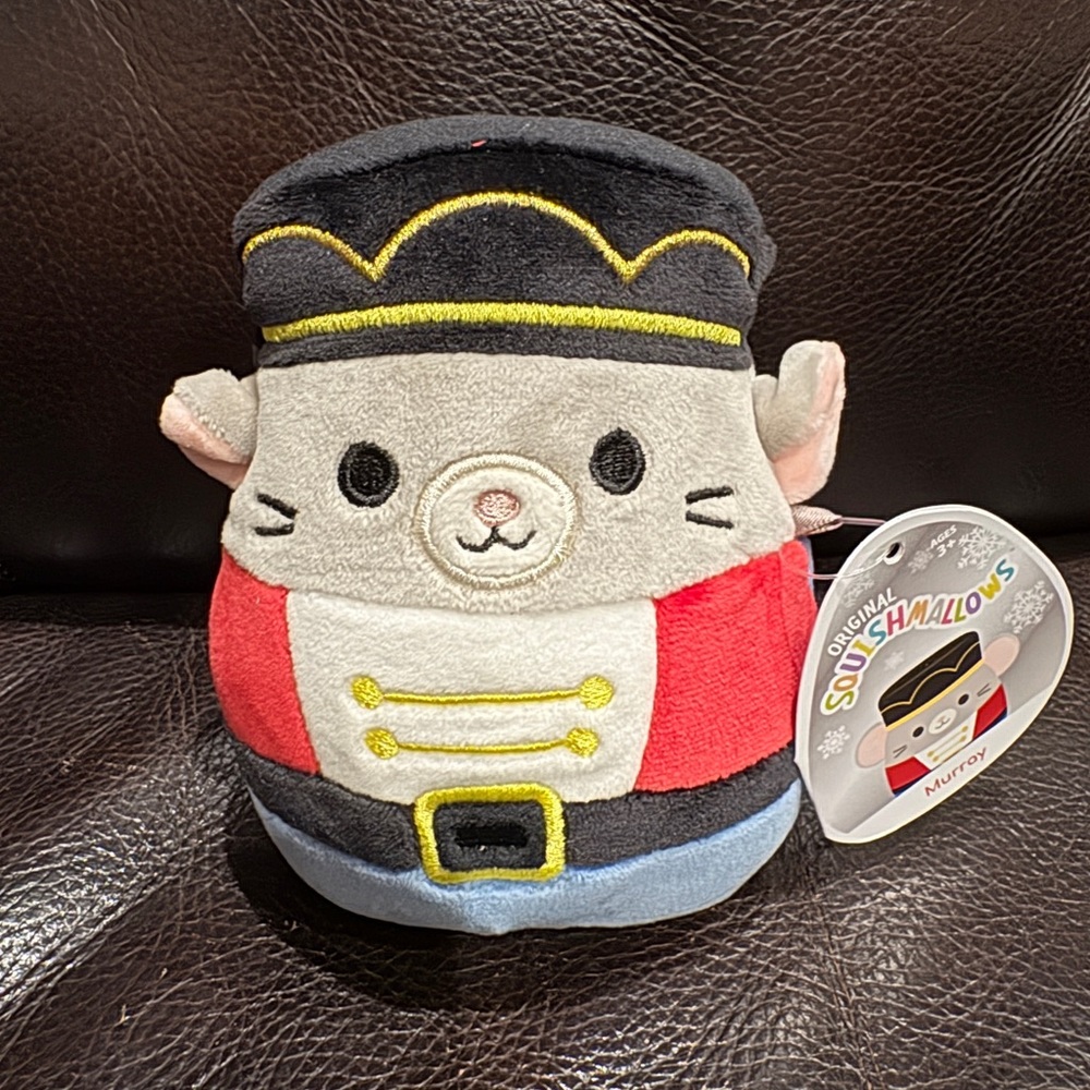 5” Murray NWT - Squishmallows Nutcracker Mouse Plush